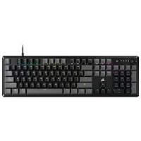 Corsair K70 CORE Backlit Mechanical Red Linear Gaming Keyboard - Carbon Grey - English