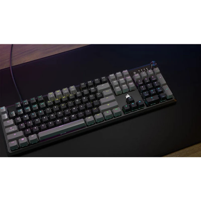 Corsair K70 CORE Backlit Mechanical Red Linear Gaming Keyboard - Carbon Grey - English