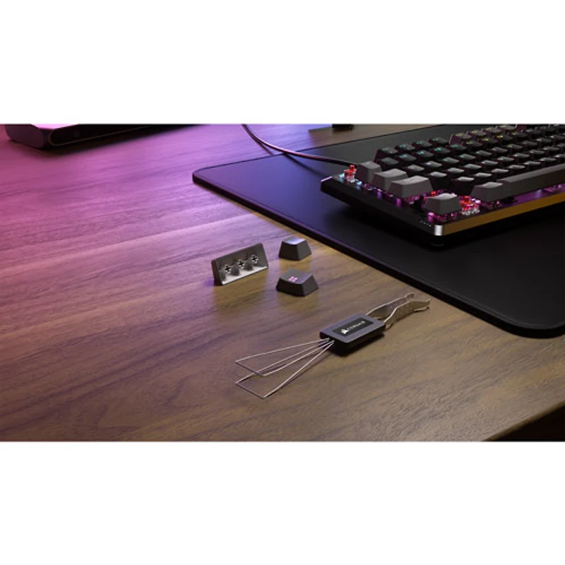 Corsair K70 CORE Backlit Mechanical Red Linear Gaming Keyboard - Carbon Grey - English