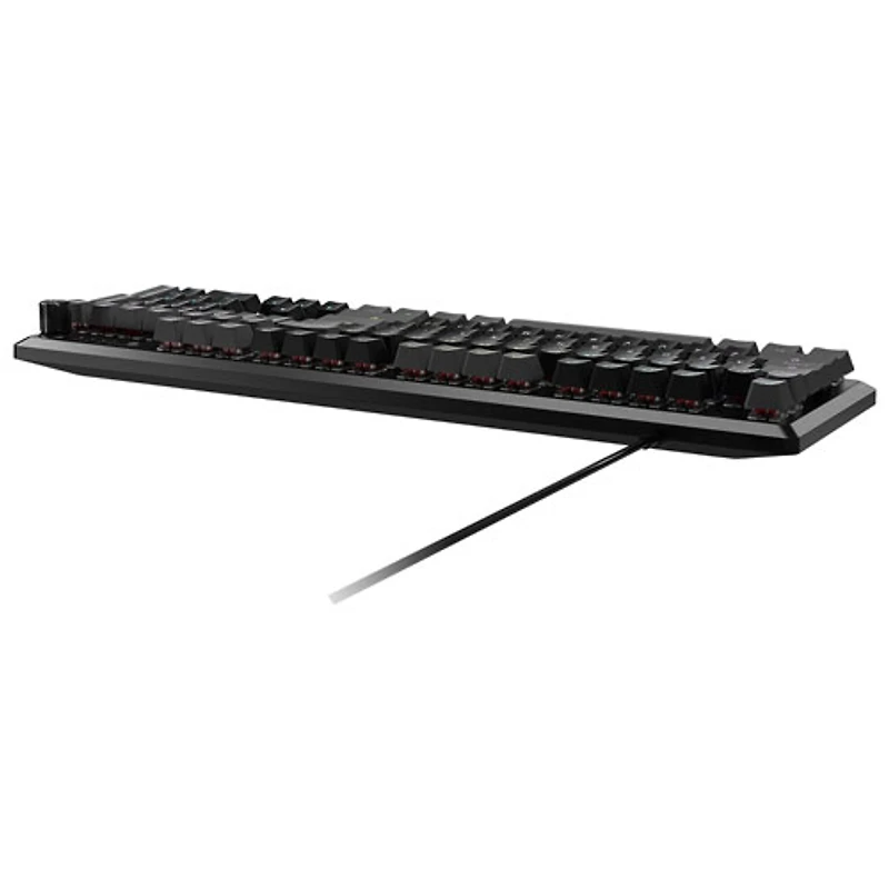 Corsair K70 CORE Backlit Mechanical Red Linear Gaming Keyboard - Carbon Grey - English