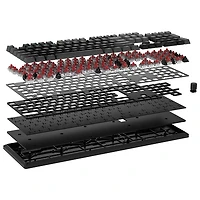 Corsair K70 CORE Backlit Mechanical Red Linear Gaming Keyboard - Carbon Grey - English