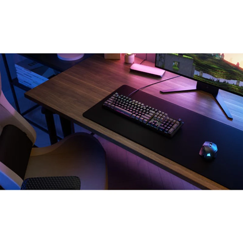 Corsair K70 CORE Backlit Mechanical Red Linear Gaming Keyboard - Carbon Grey - English