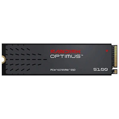 SanDisk Optimus 500GB NVMe PCI-e Internal Solid State Drive (SDSP51500GAN-000E0) - Black