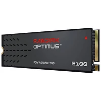 SanDisk Optimus 500GB NVMe PCI-e Internal Solid State Drive (SDSP51500GAN-000E0) - Black