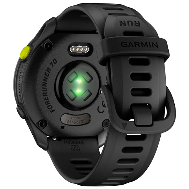 Garmin Forerunner 70 43mm GPS Running Smartwatch - Black