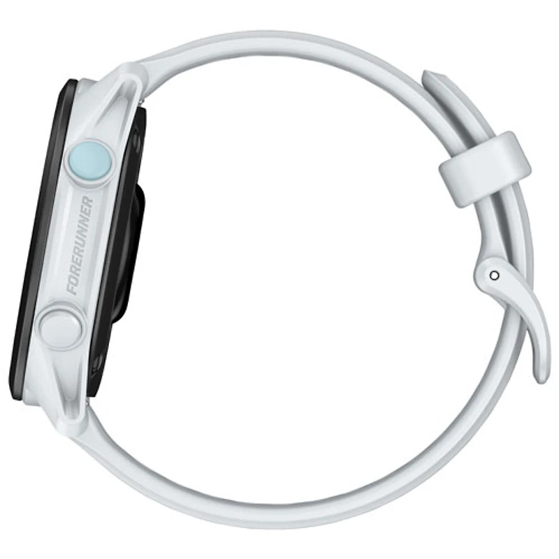 Montre intelligente de course de 43 mm Forerunner 70 de Garmin avec GPS - Blanc