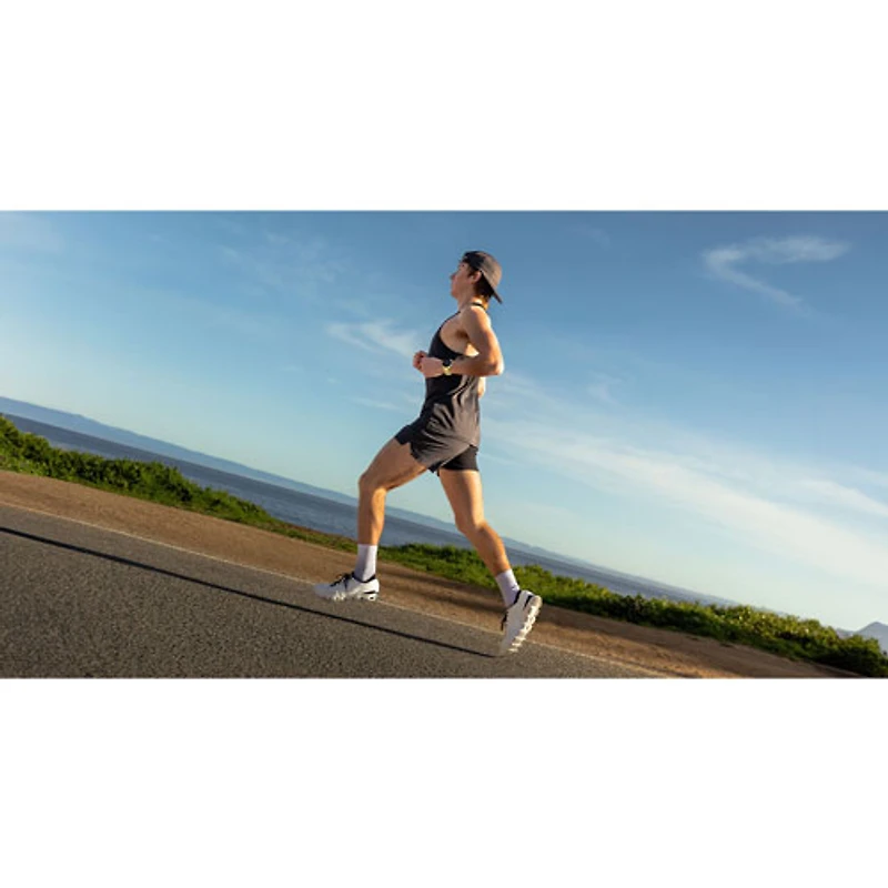 Montre intelligente de course de 43 mm Forerunner 70 de Garmin avec GPS - Blanc