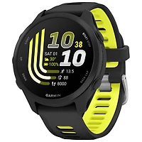 Garmin Forerunner 170 Music 43mm GPS Running Smartwatch - Black / Amp Yellow
