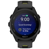 Garmin Forerunner 170 43mm GPS Running Smartwatch - Black / Amp Yellow
