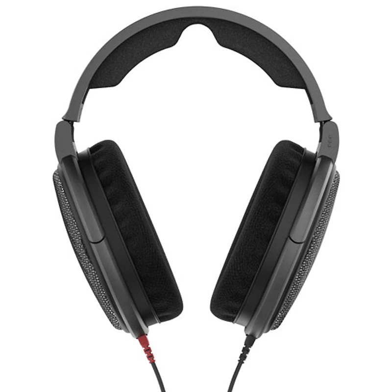 Casque d'écoute avec fil à dos ouvert HD 600 pour audiophile de Sennheiser - Noir
