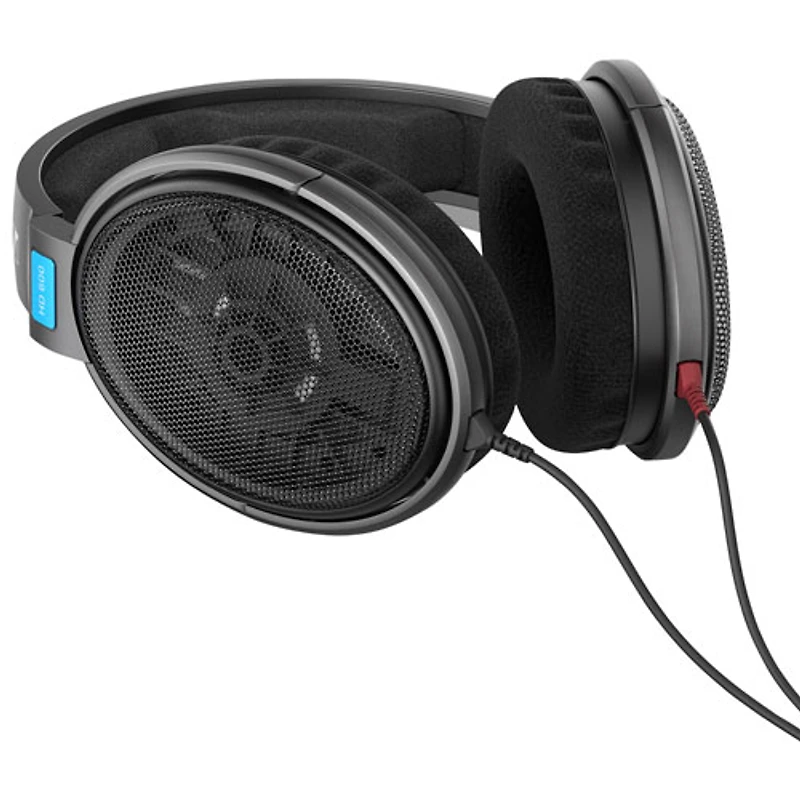 Casque d'écoute avec fil à dos ouvert HD 600 pour audiophile de Sennheiser - Noir