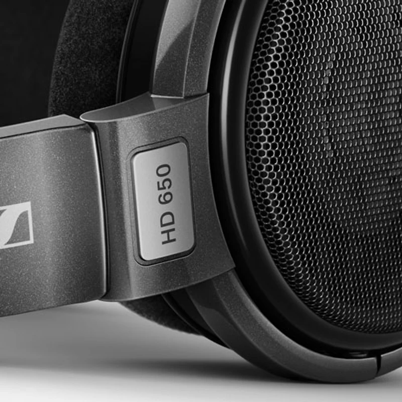 Sennheiser HD 650 Open-Back Circumaural Headphones - Black