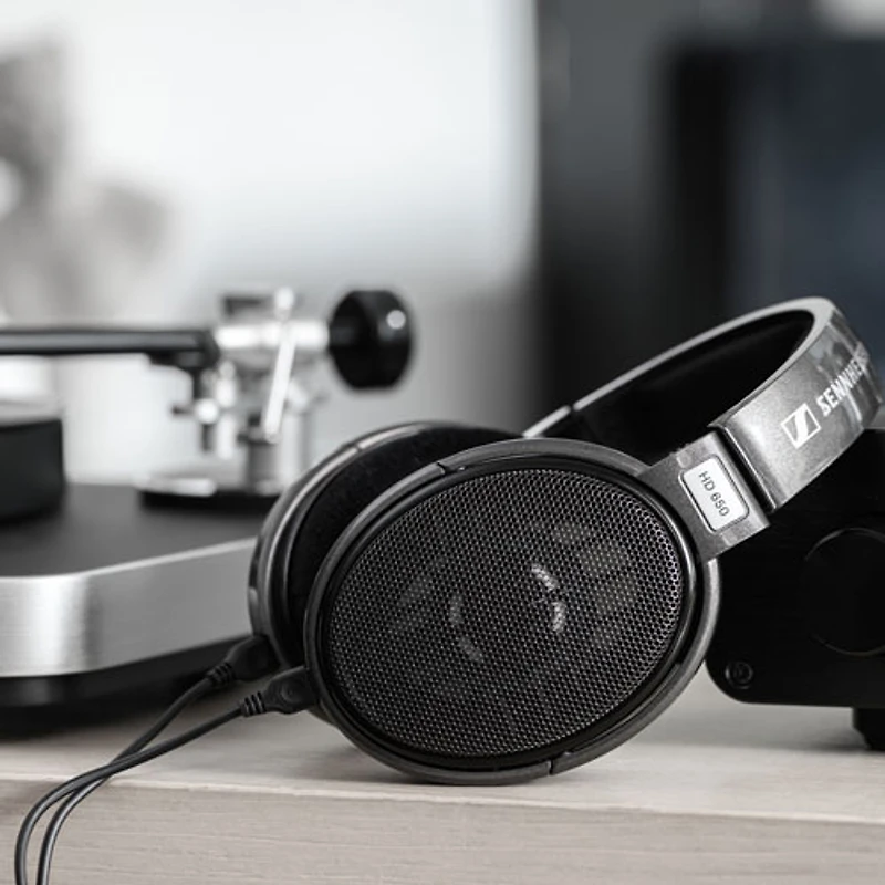 Sennheiser HD 650 Open-Back Circumaural Headphones - Black