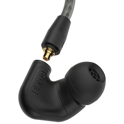 Écouteurs boutons IE 200 pour audiophiles de Sennheiser - Noir