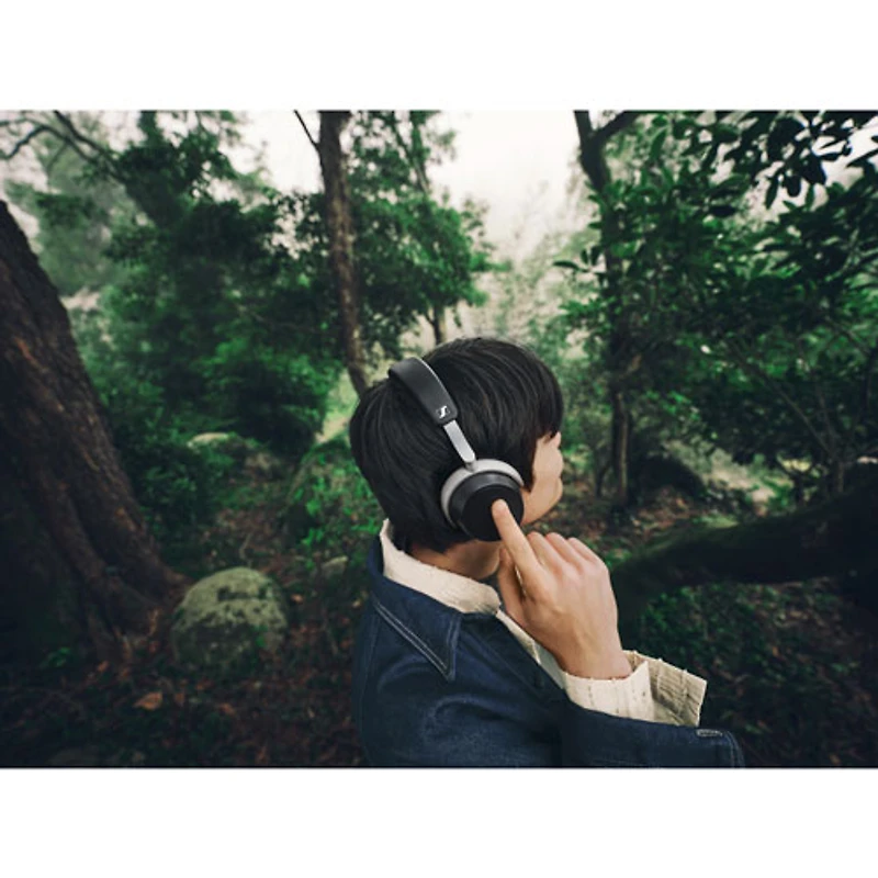 Casque d’écoute Bluetooth HDB 630 à réduction du bruit et à dos fermé de Sennheiser – Noir