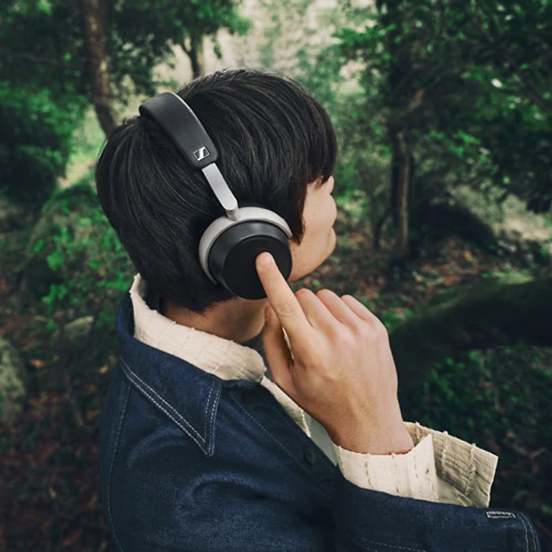 Casque d’écoute Bluetooth HDB 630 à réduction du bruit et à dos fermé de Sennheiser – Noir