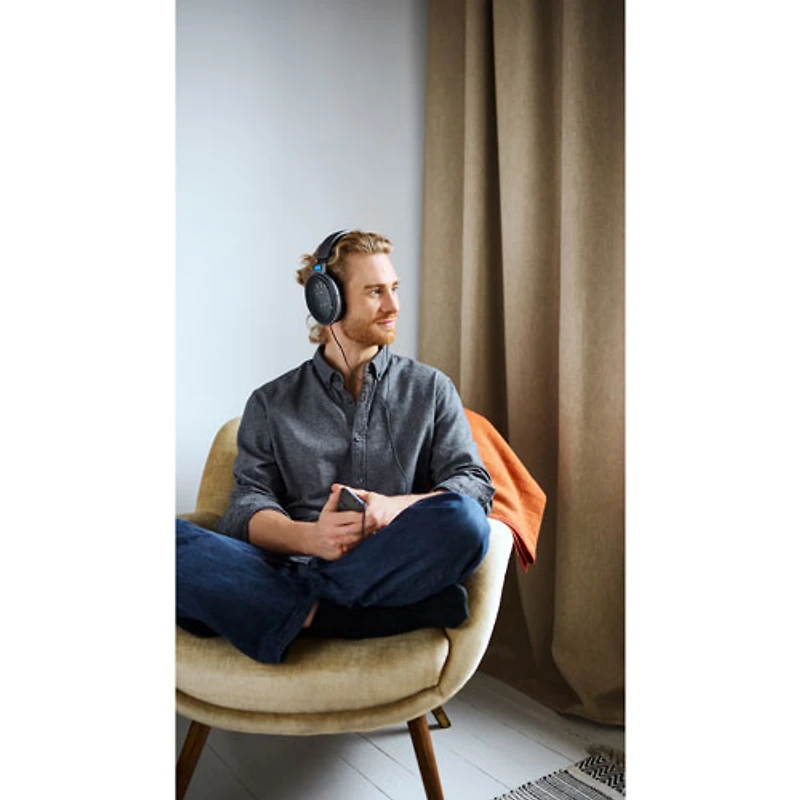 Sennheiser HDB 630 Closed-Back Noise-Cancelling Bluetooth Headphones - Black