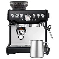 Machine à espresso Barista Express de Breville avec moussoir et moulin à café - Truffe noire