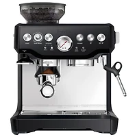Machine à espresso Barista Express de Breville avec moussoir et moulin à café - Truffe noire