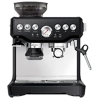 Machine à espresso Barista Express de Breville avec moussoir et moulin à café - Truffe noire