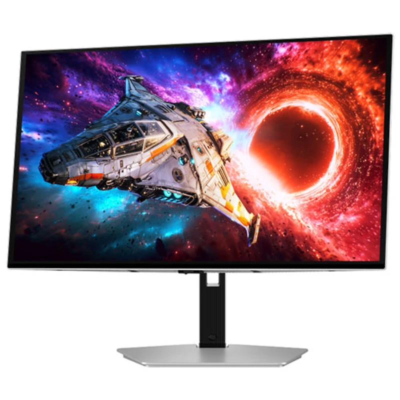 Samsung Odyssey G8 27" 4K Ultra HD 240Hz 0.03ms GTG OLED G-Sync FreeSync Gaming Monitor (LS27HG802SNXZA) - Silver