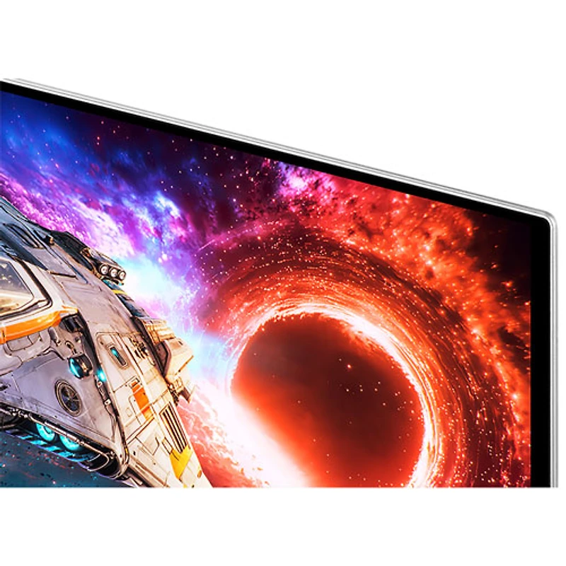 Samsung Odyssey G8 27" 4K Ultra HD 240Hz 0.03ms GTG OLED G-Sync FreeSync Gaming Monitor (LS27HG802SNXZA) - Silver