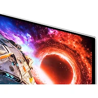 Samsung Odyssey G8 27" 4K Ultra HD 240Hz 0.03ms GTG OLED G-Sync FreeSync Gaming Monitor (LS27HG802SNXZA) - Silver