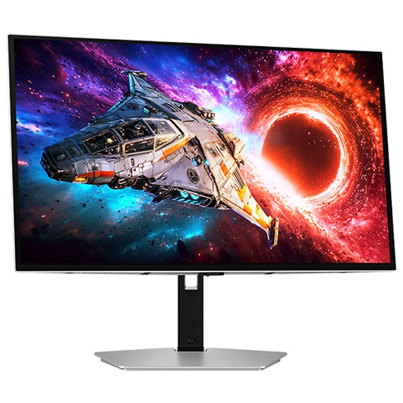Samsung Odyssey G8 27" 4K Ultra HD 240Hz 0.03ms GTG OLED G-Sync FreeSync Gaming Monitor (LS27HG802SNXZA) - Silver