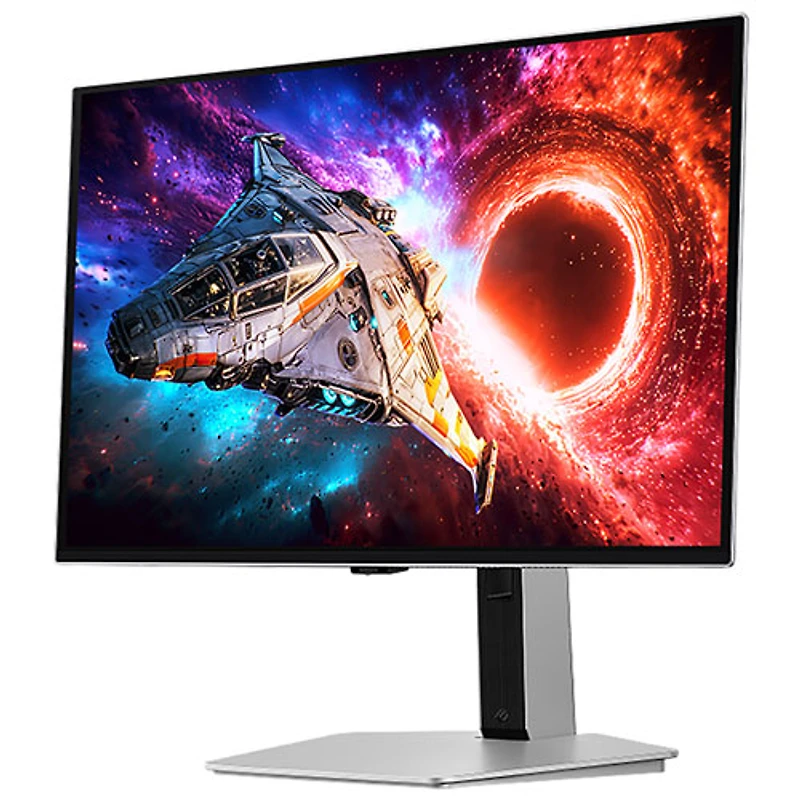 Samsung Odyssey G8 27" 4K Ultra HD 240Hz 0.03ms GTG OLED G-Sync FreeSync Gaming Monitor (LS27HG802SNXZA) - Silver