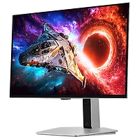Samsung Odyssey G8 27" 4K Ultra HD 240Hz 0.03ms GTG OLED G-Sync FreeSync Gaming Monitor (LS27HG802SNXZA) - Silver