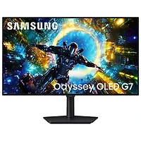 Moniteur de jeu DELO 32 po UHD 4K 165 Hz 0,03 ms GÀG G-Sync FreeSync Odyssey G73H de Samsung (LS32HG730SNXZA) - Noir