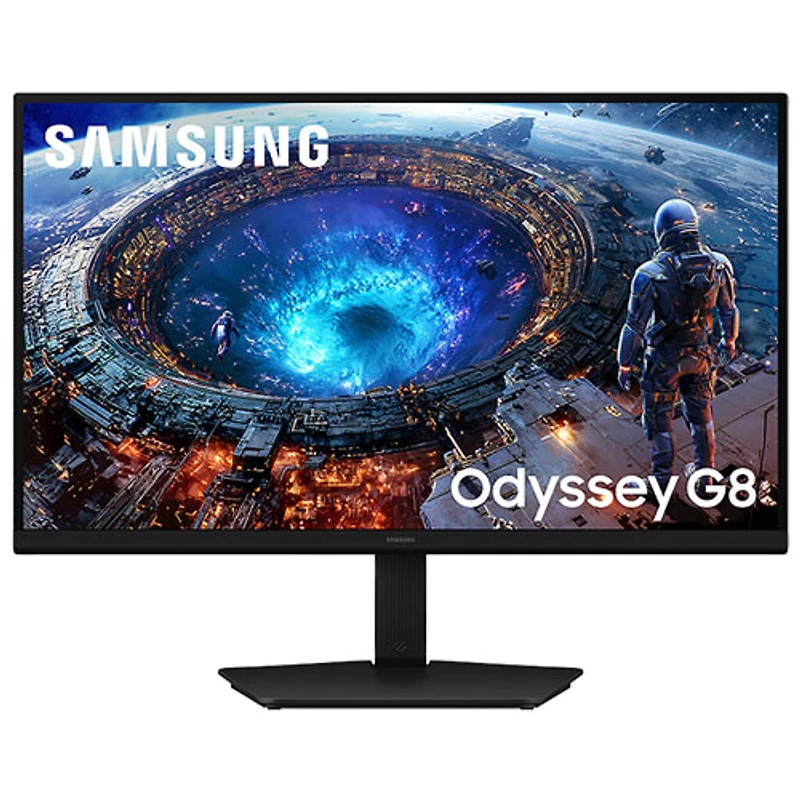 Moniteur G-Sync FreeSync IPS 5K 180 Hz 1 ms GÀG 27 po Odyssey G80H de Samsung (LS27HG802EFXZA) - Noir