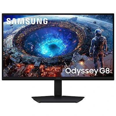 Moniteur G-Sync FreeSync IPS 5K 180 Hz 1 ms GÀG 27 po Odyssey G80H de Samsung (LS27HG802EFXZA) - Noir