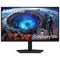 Moniteur G-Sync FreeSync IPS 5K 180 Hz 1 ms GÀG 27 po Odyssey G80H de Samsung (LS27HG802EFXZA) - Noir