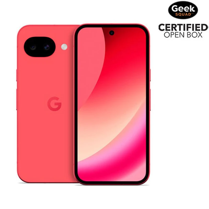 Boîte ouverte - Pixel 10a de 256 Go de Google - Framboise - Déverrouillé
