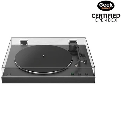 Open Box - Sony PSLX3BT Belt Drive Bluetooth USB Turntable