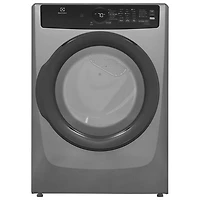Open Box - Electrolux 8.0 Cu. Ft. Electric Steam Dryer (ELFE743CAT) - Titanium - Perfect Condition