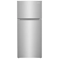 Open Box - Frigidaire 28" 16 Cu. Ft. Top Freezer Refrigerator (FRTE1622AS) - Stainless Steel - Perfect Condition
