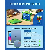Étui Lilypad Histoire de jouets 5 de Belkin pour iPad 11 po (A16)/iPad 10,9 po (10e génération) - Vert