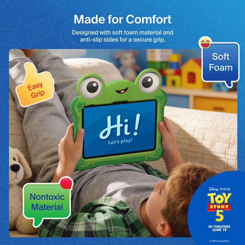 Étui Lilypad Histoire de jouets 5 de Belkin pour iPad 11 po (A16)/iPad 10,9 po (10e génération) - Vert
