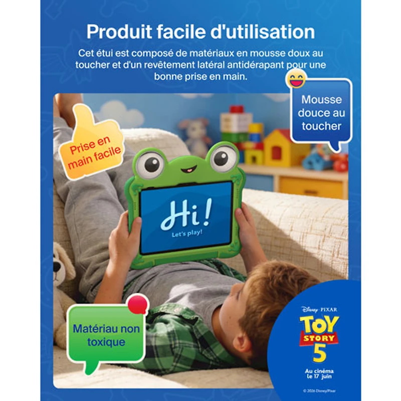 Étui Lilypad Histoire de jouets 5 de Belkin pour iPad 11 po (A16)/iPad 10,9 po (10e génération) - Vert