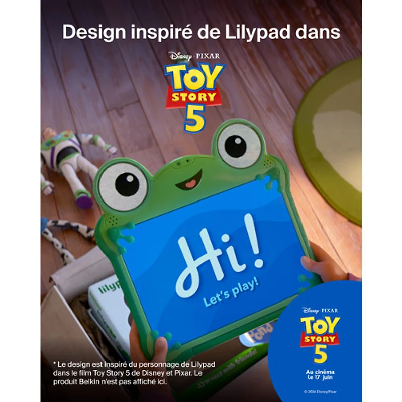 Étui Lilypad Histoire de jouets 5 de Belkin pour iPad 11 po (A16)/iPad 10,9 po (10e génération) - Vert