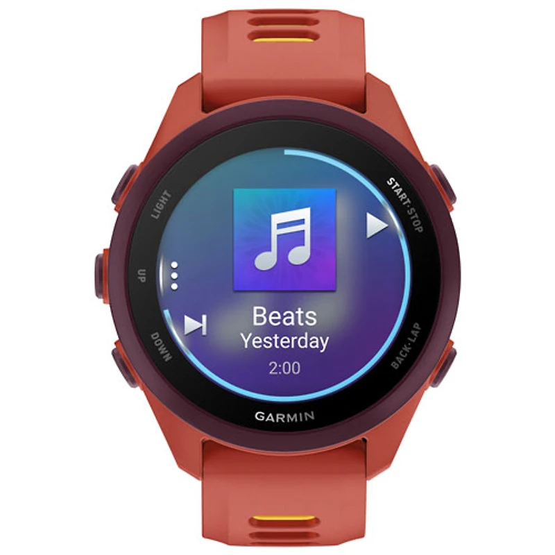 Montre intelligente GPS pour la course Forerunner 170 de 43mm à écran AMOLED de Garmin