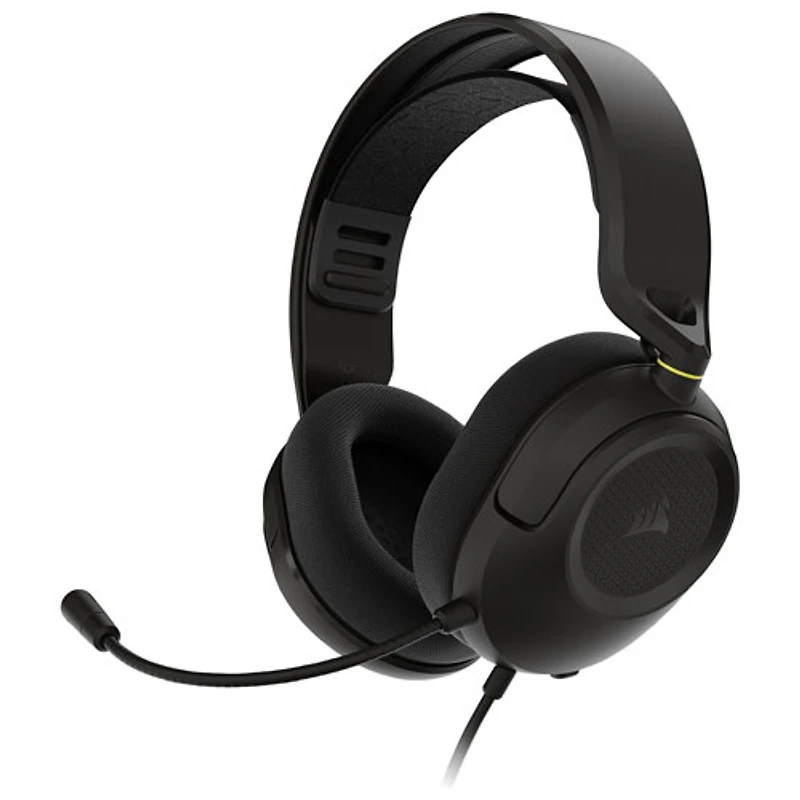 Casque de jeu HS35 v3 de Corsair pour PC/Mac/PlayStation/Switch - Carbone