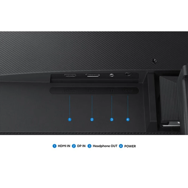 Moniteur DEL IPS Ultra HD 4K 60 Hz de 27 po ViewFinity S7 de Samsung avec temps de réponse gris à gris de 5 ms (LS27H710EANXZA) - Noir