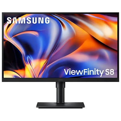 Samsung ViewFinity S8 27" 5K IPS LED Monitor (LS27H804EFAXZA) - USB-C, Flicker-Free/Blue Light, HDR10