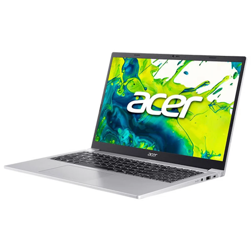 Portable de 15,6 po Aspire Lite d'Acer - Argenté (N150 d'Intel/RAM 8 Go/eMMC 128 Go/Windows 11)