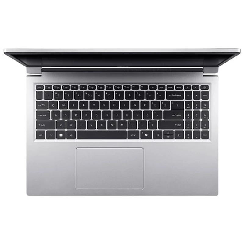 Portable de 15,6 po Aspire Lite d'Acer - Argenté (N150 d'Intel/RAM 8 Go/eMMC 128 Go/Windows 11)