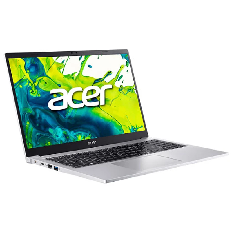 Portable de 15,6 po Aspire Lite d'Acer - Argenté (N150 d'Intel/RAM 8 Go/SSD 512 Go/Windows 11)
