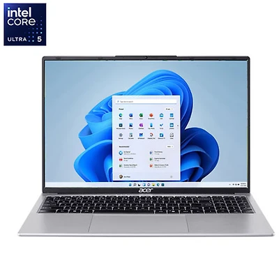 Portable de 16 po Aspire Lite d'Acer - Fer (Ultra 5 120U d'Intel/RAM 8 Go/SSD 512 Go/Windows 11)